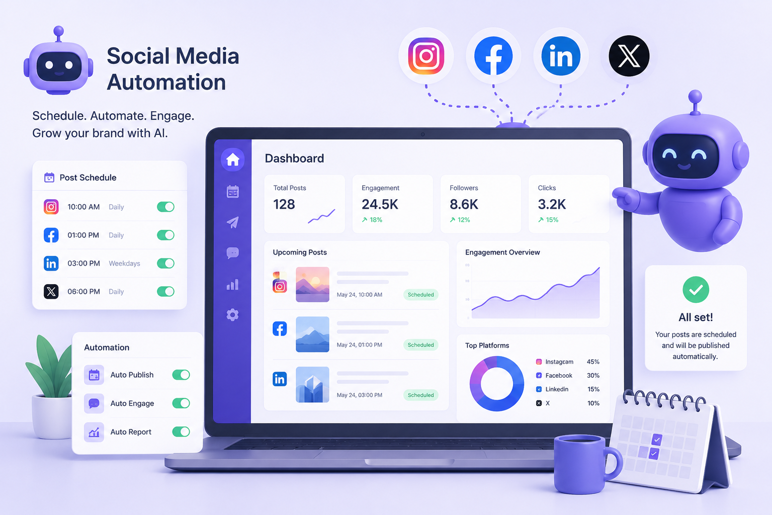 Social Media Automation preview